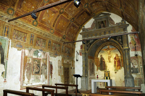 Santa Maria della Vittoria, la piccola chiesa di Gubbio testimone della storia di San Francesco e il lupo