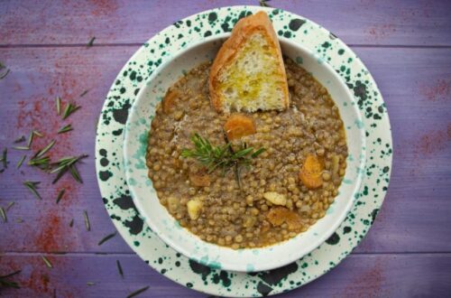 Zuppa di lenticchie IGP di Castelluccio di Norcia