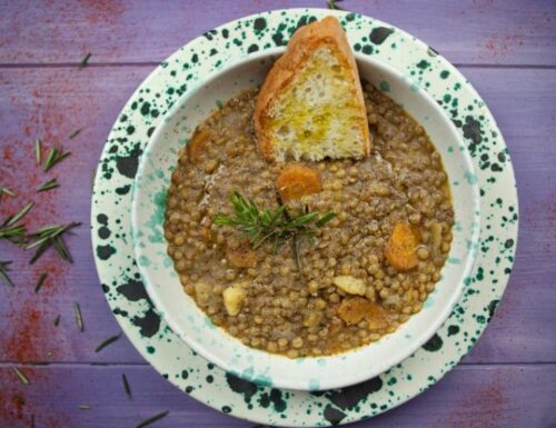 Zuppa di lenticchie IGP di Castelluccio di Norcia