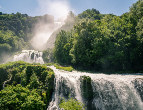 Quell'amore proibito tra la ninfa Nera e il pastore Velino, che si realizzò nella Cascata delle Marmore