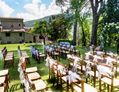 Country wedding al Villamena resort di Assisi: per nozze indimenticabili