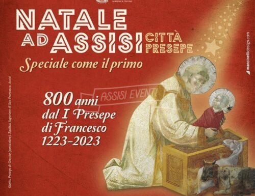 Natale speciale ad Assisi: si parte con l'accensione delle luminarie