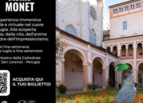 "Inside Monet": live experience immersiva nel cuore di Perugia