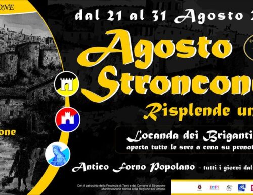 Stroncone si tuffa nel passato con l'Agosto Stronconese