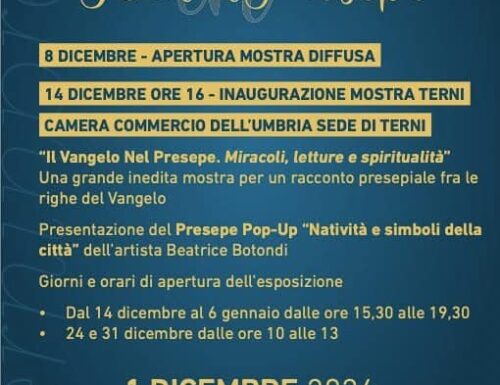 Si alza il sipario su Terninpresepe